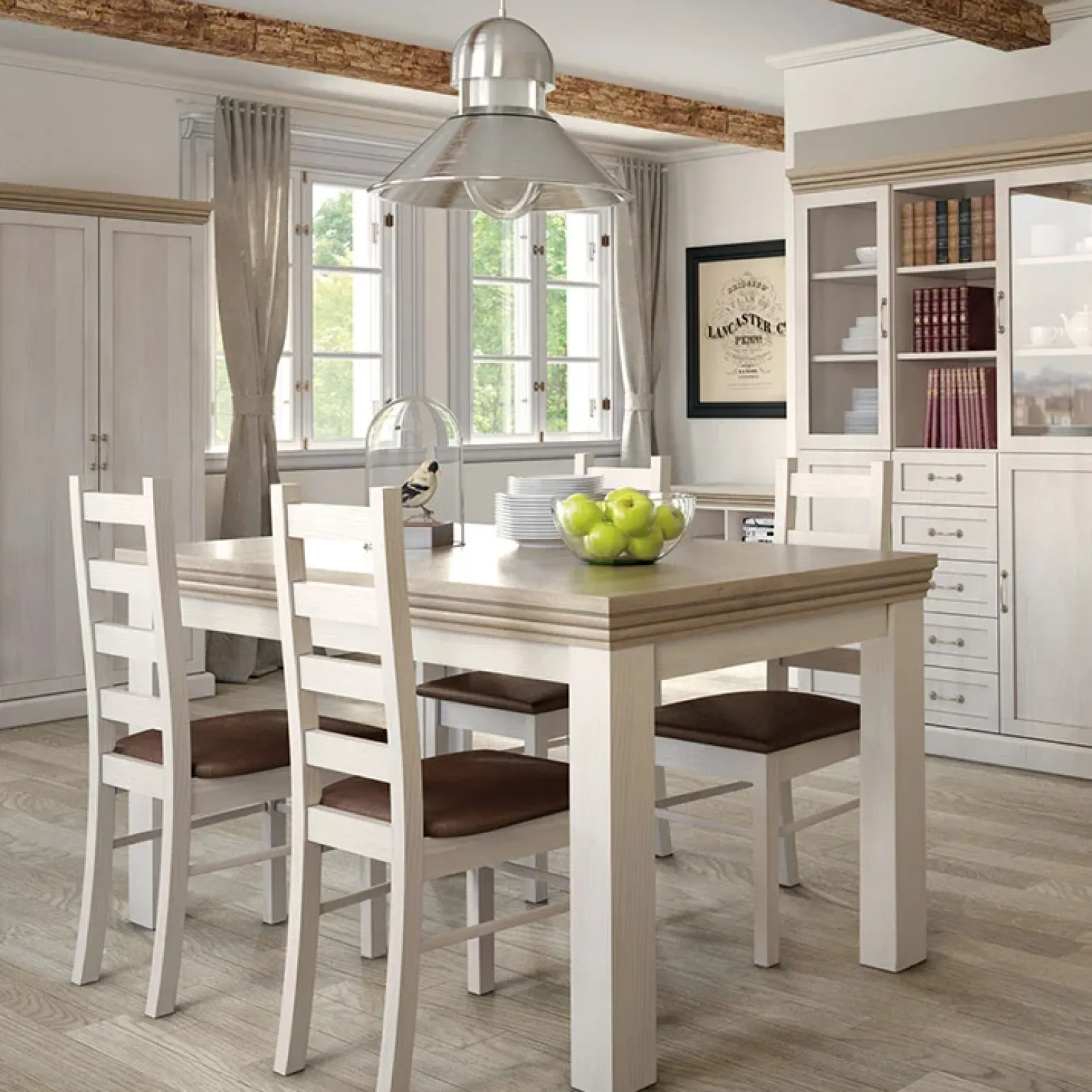 Specchio da parete 120x80cm rovere Blend