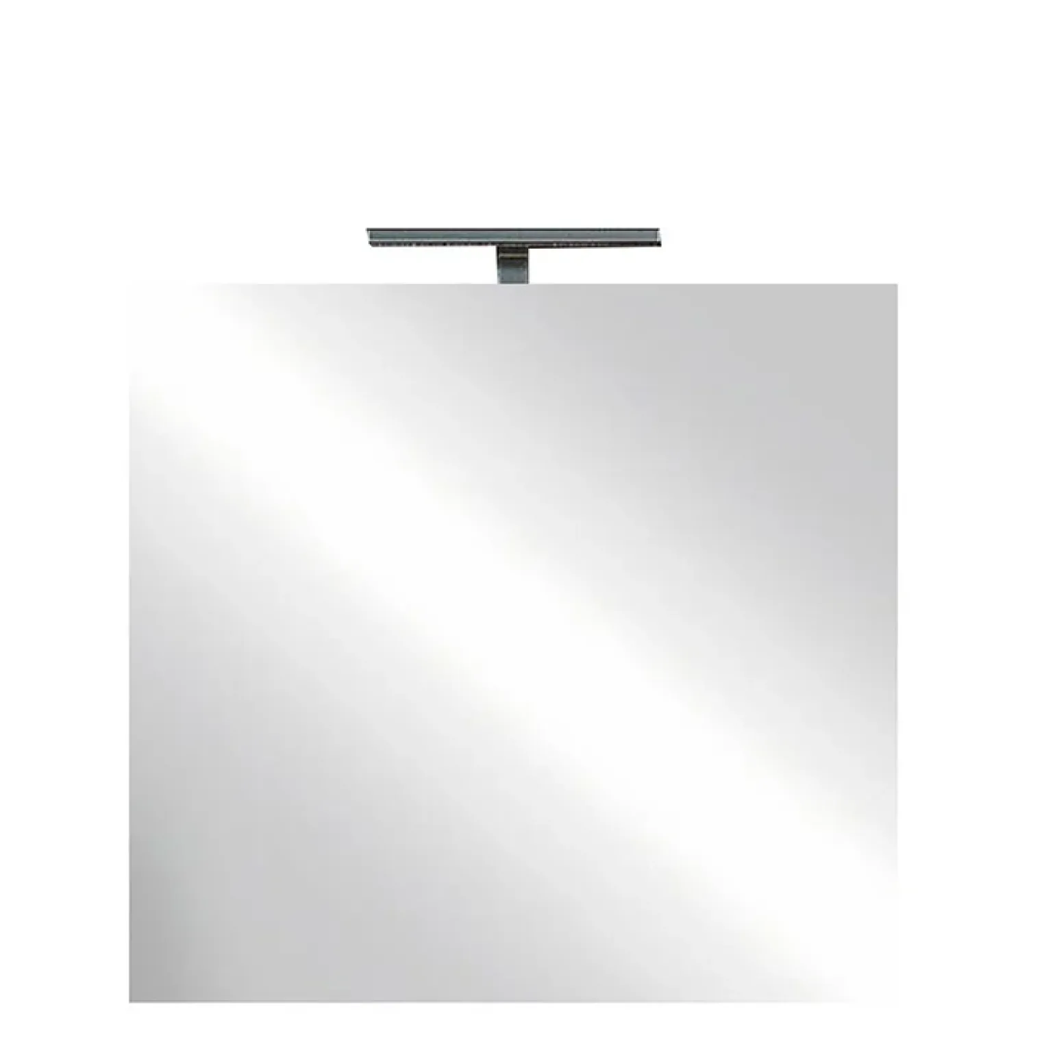 Specchio moderno con un LED 60x75cm vetro Premier