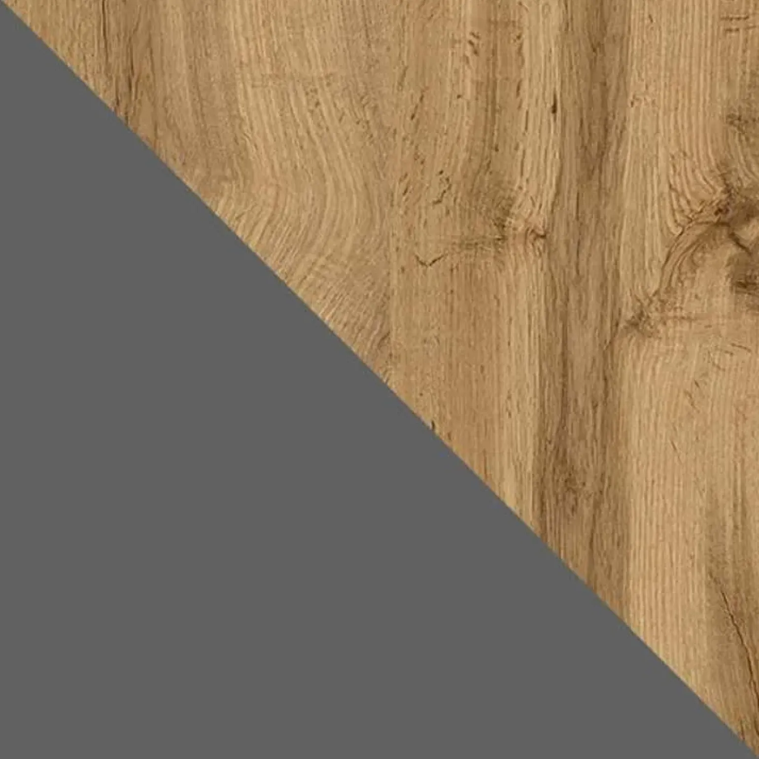 Tavolino da salotto contenitore 60x124cm apribile rovere antracite Modesta