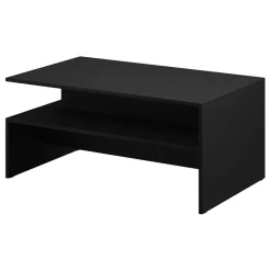Tavolino da salotto design 100x45cm nero Emotion Gihome®