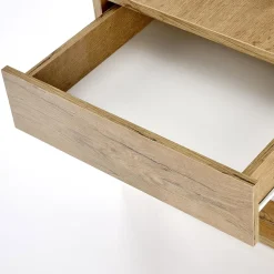 Tavolino da salotto moderno 60x52cm rovere Libano