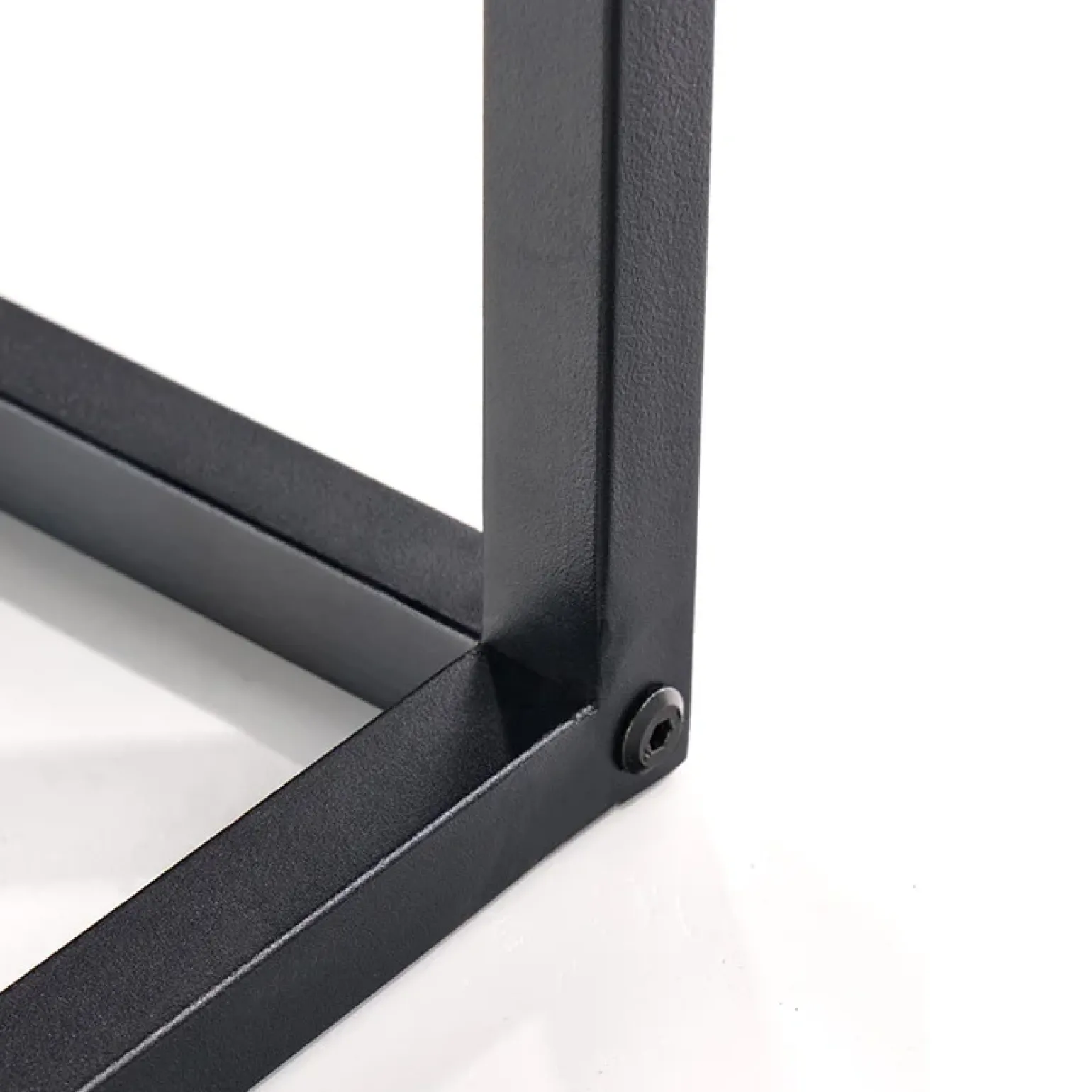 Tavolino da salotto quadrato 53x30cm rovere nero Algeria