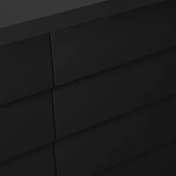 Tavolino da salotto 100x55cm con vano nero Wild