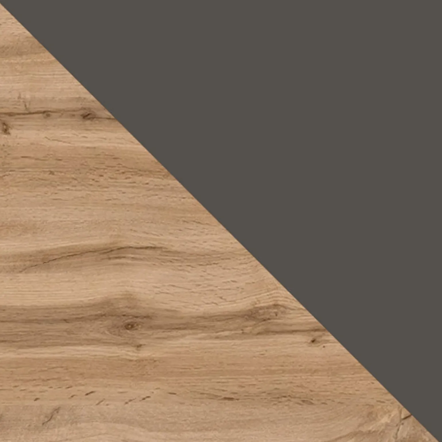 Tavolino da salotto 120x55cm moderno rovere antracite Tampere