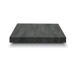Tavolo 120/170 cm allungabile acciaio ossido metallo Alanda