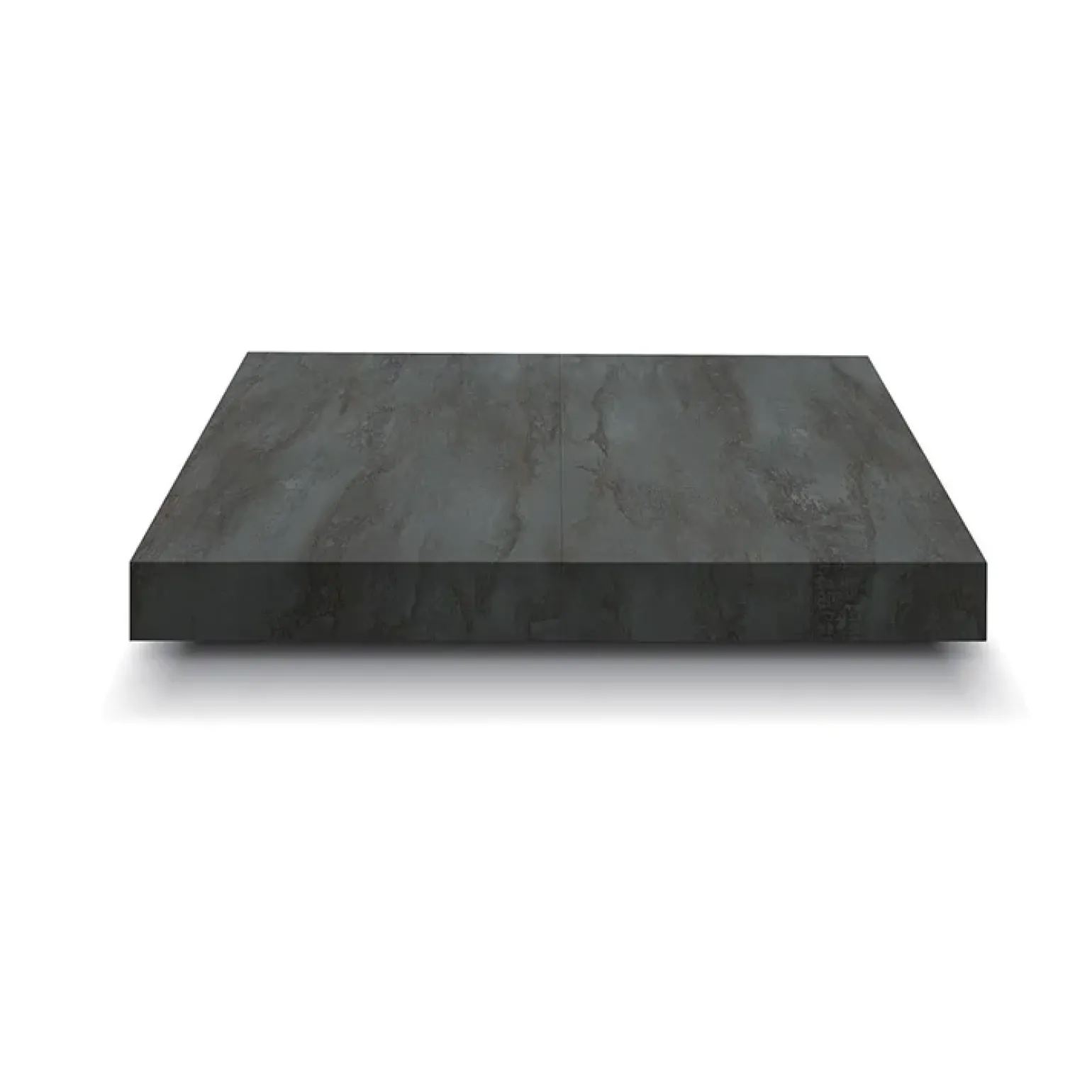 Tavolo 140/200 cm allungabile acciaio ossido metallo Alanda