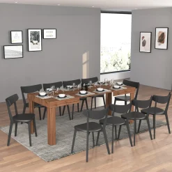 Tavolo allungabile 120-200 cm rovere Block