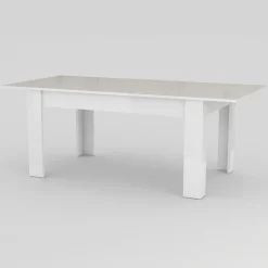 Tavolo allungabile 160-210cm bianco lucido Zenzero