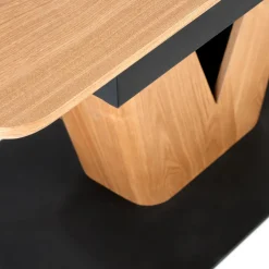 Tavolo allungabile 160/200cm moderno rovere nero Pescara