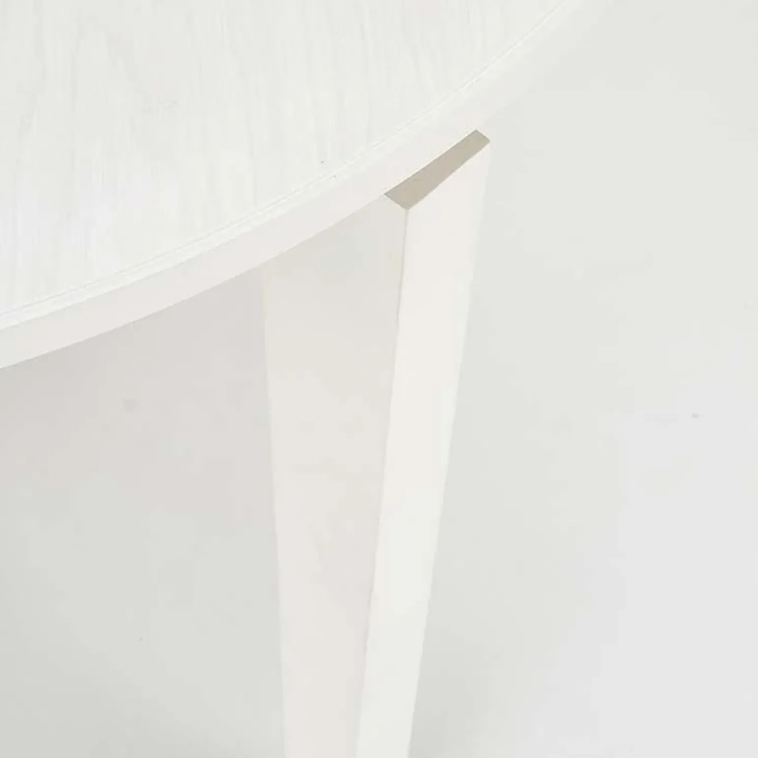 Tavolo allungabile 100/200cm rotondo moderno bianco Robin