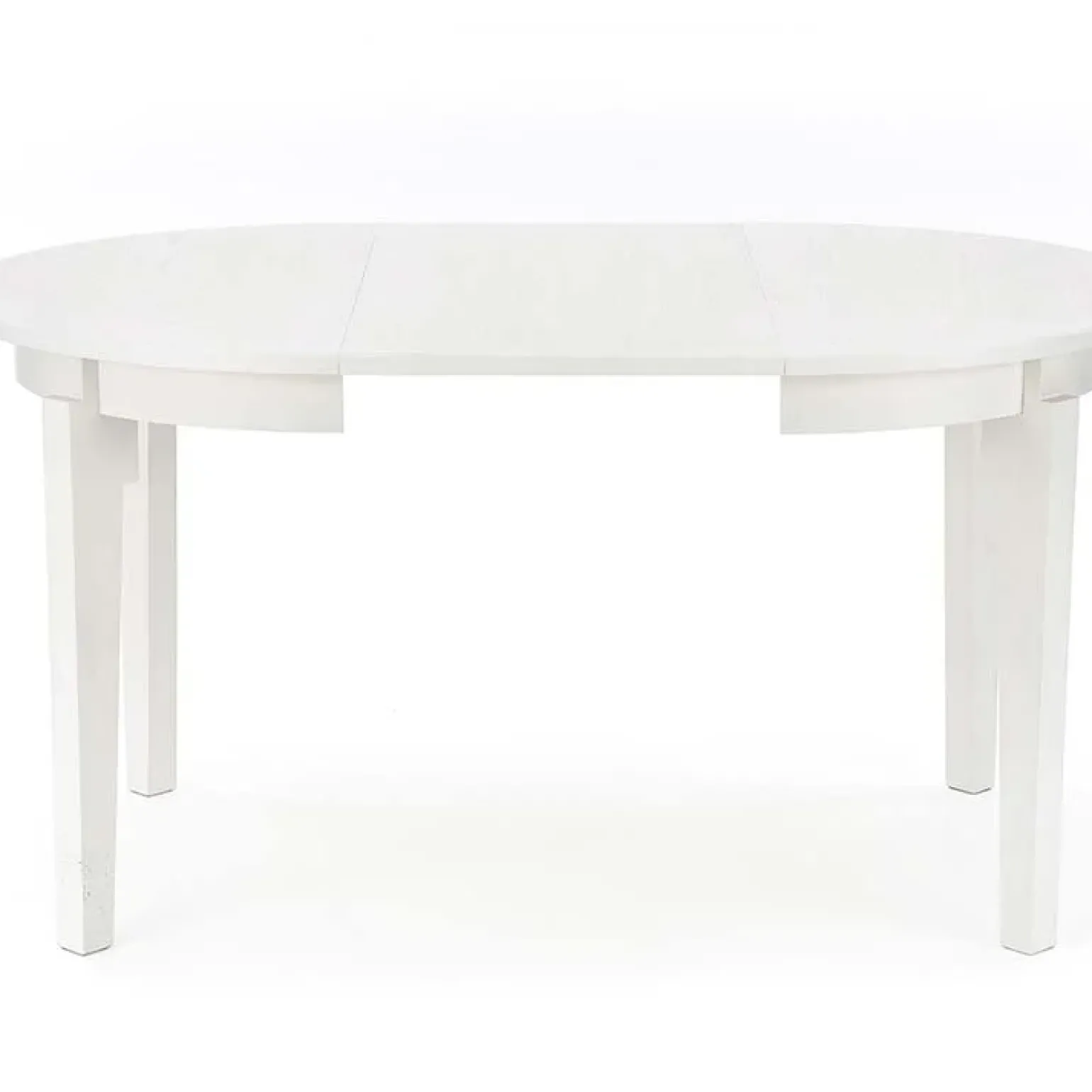 Tavolo allungabile 100/200cm rotondo moderno bianco Robin