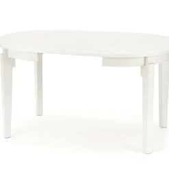 Tavolo allungabile 100/200cm rotondo moderno bianco Robin