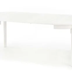 Tavolo allungabile 100/200cm rotondo moderno bianco Robin