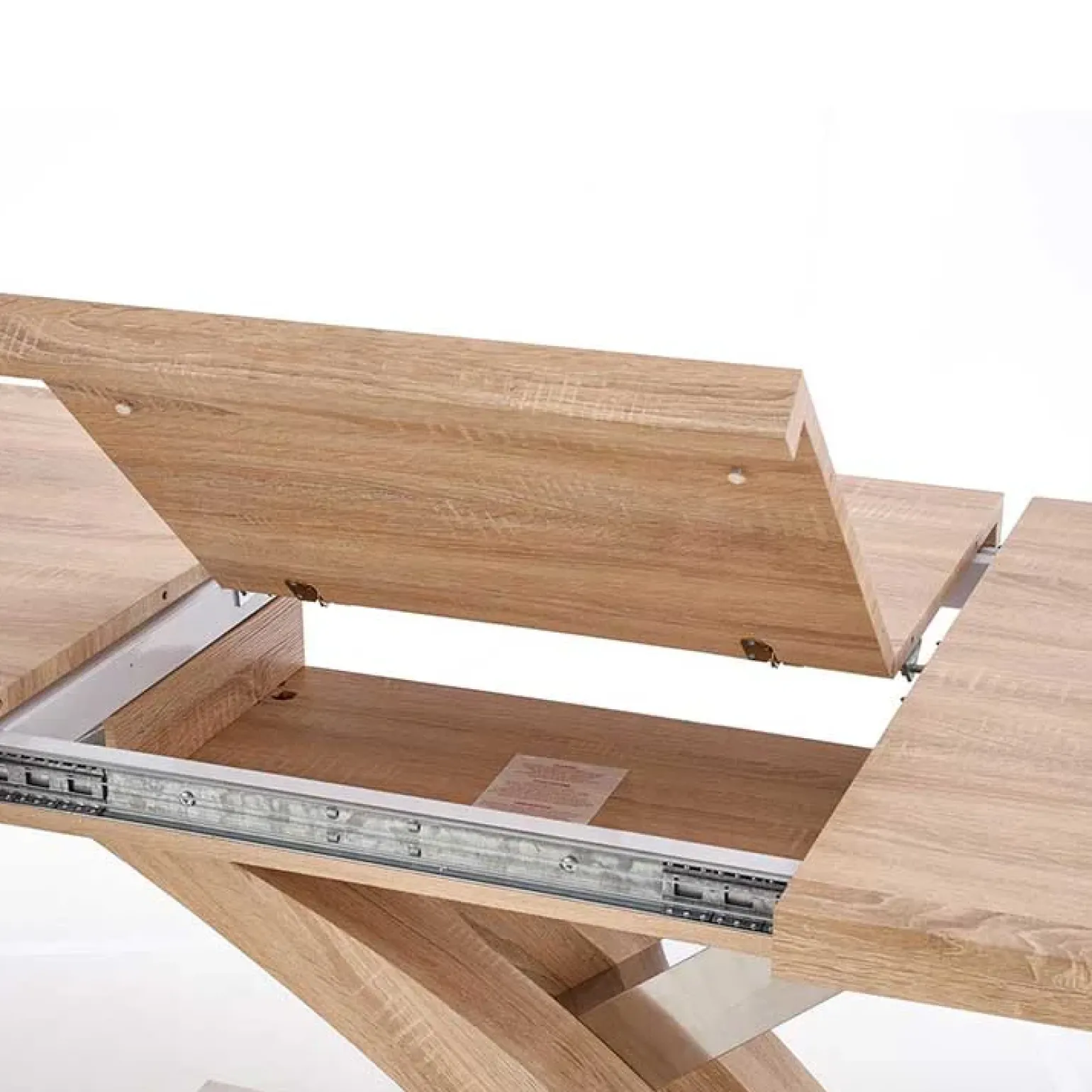 Tavolo allungabile 160/220cm rovere acciaio Iride Gihome®