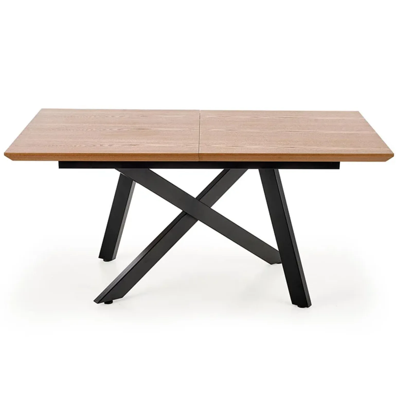 Tavolo allungabile 160/200cm rovere naturale acciaio nero Cornet
