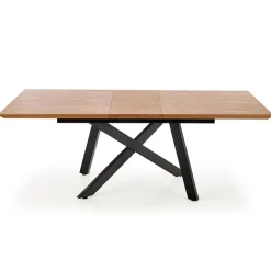Tavolo allungabile 160/200cm rovere naturale acciaio nero Cornet