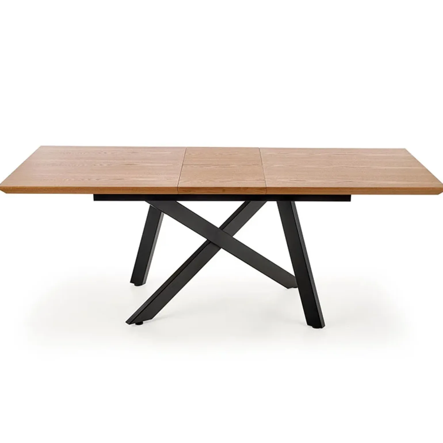 Tavolo allungabile 160/200cm rovere naturale acciaio nero Cornet