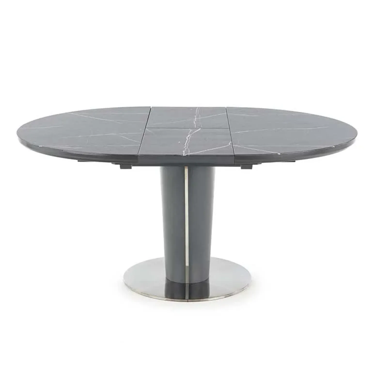 Tavolo allungabile moderno 120/160cm marmo grigio Donald