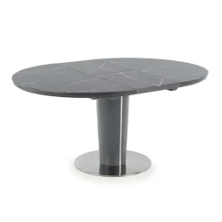 Tavolo allungabile moderno 120/160cm marmo grigio Donald