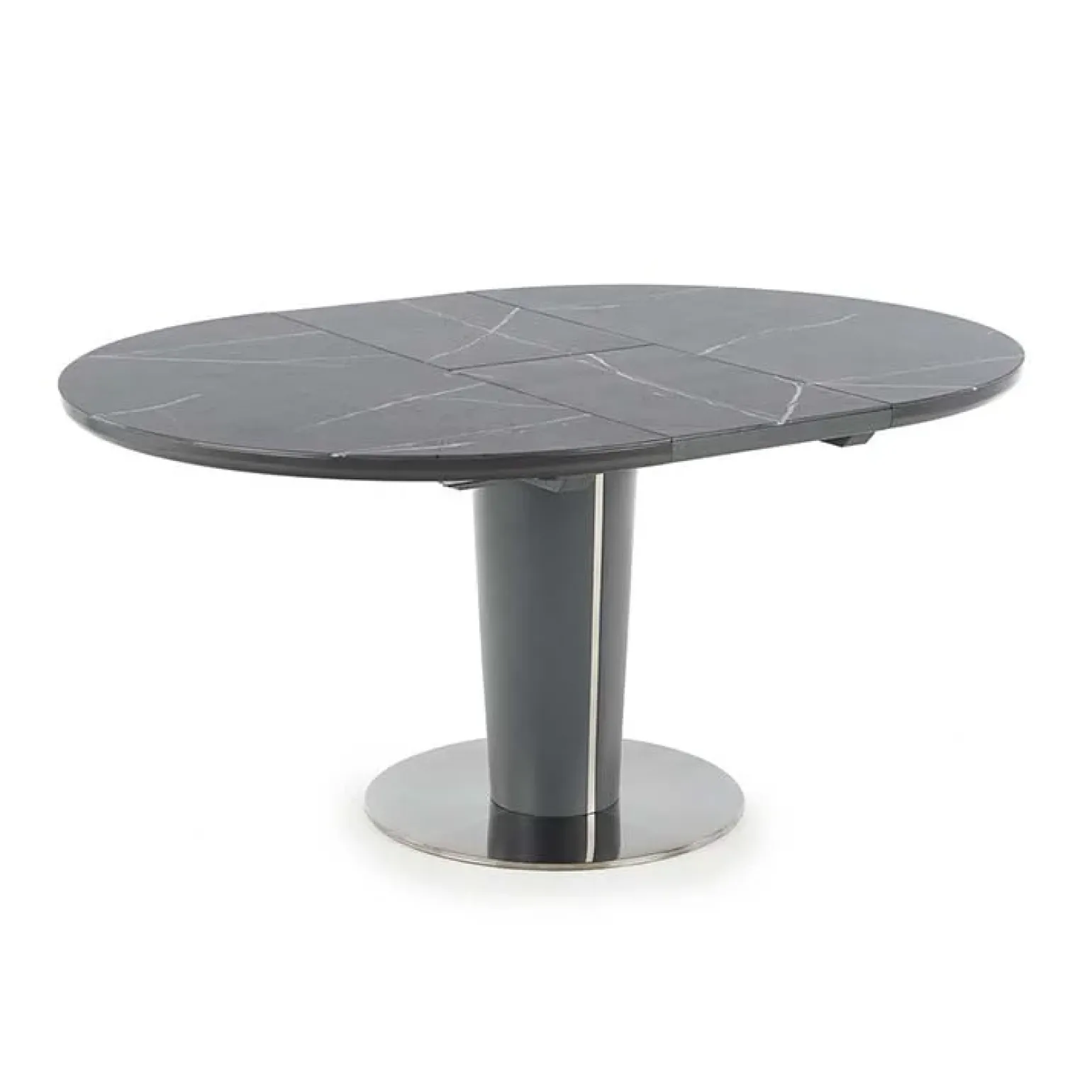 Tavolo allungabile moderno 120/160cm marmo grigio Donald