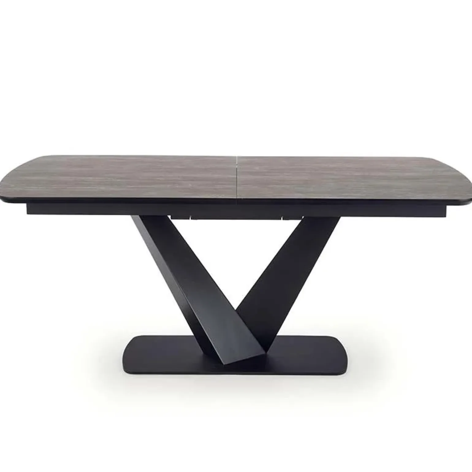 Tavolo allungabile moderno 180/230cm grigio scuro nero Zara