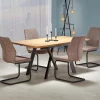 Tavolo allungabile moderno 180/240cm rovere nero Papavero Gihome®