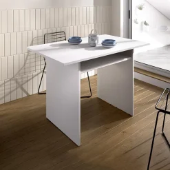 Tavolo allungabile 111x33-66cm bianco Garcia