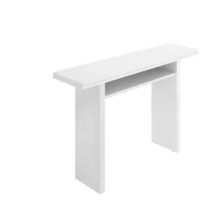 Tavolo allungabile 111x33-66cm bianco Garcia