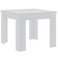 Tavolo allungabile 90x90cm moderno a libro bianco frassinato Calla