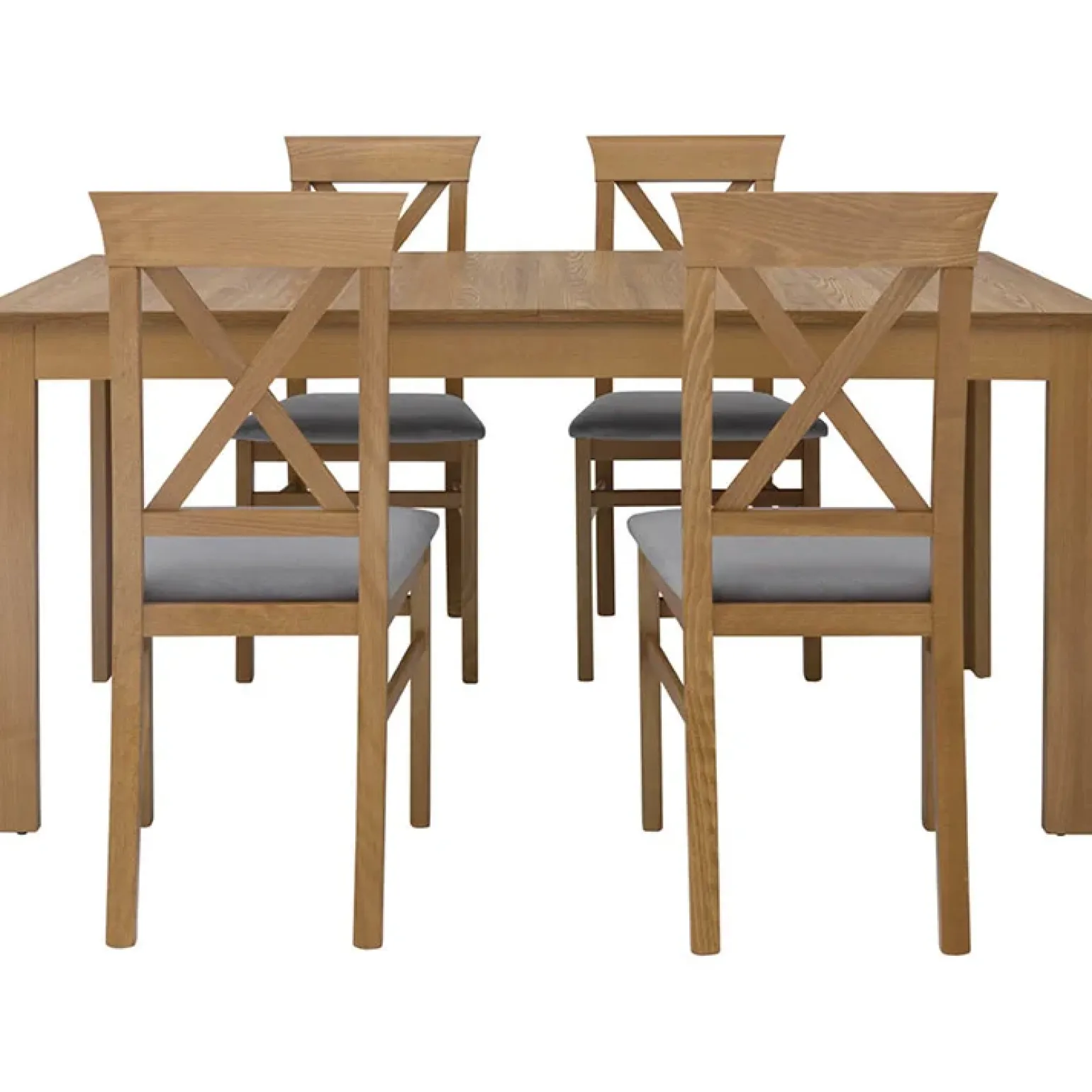Tavolo allungabile 160/200x76cm rovere scuro Lucca