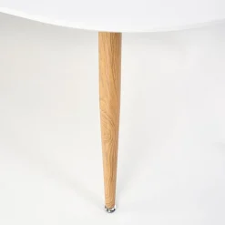 Tavolo 160/200cm allungabile bianco opaco rovere Giove Gihome®