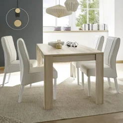 Tavolo 137/185cm allungabile moderno samoa Olimpo Obsession