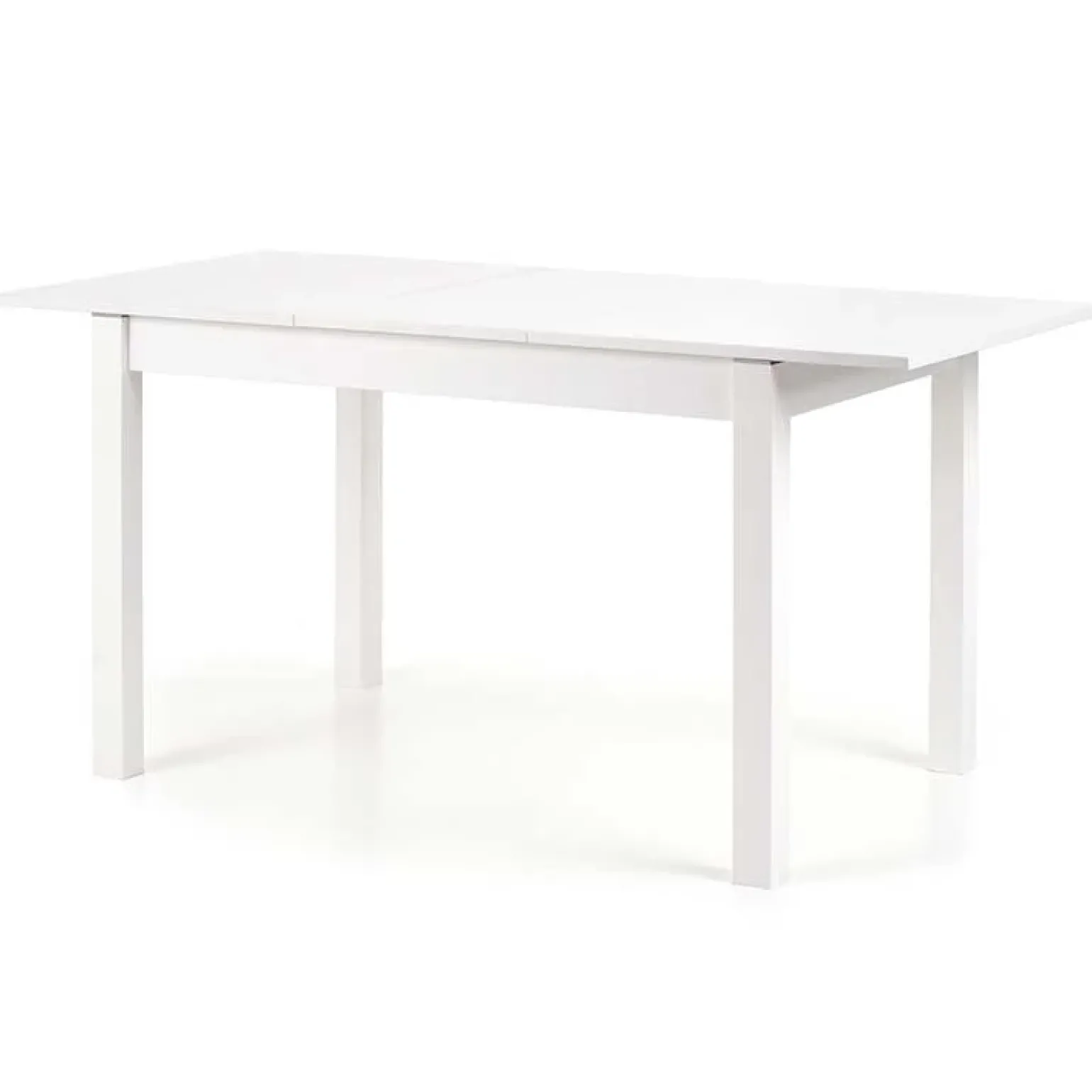 Tavolo 118/158cm allungabile salvaspazio moderno bianco Iceberg