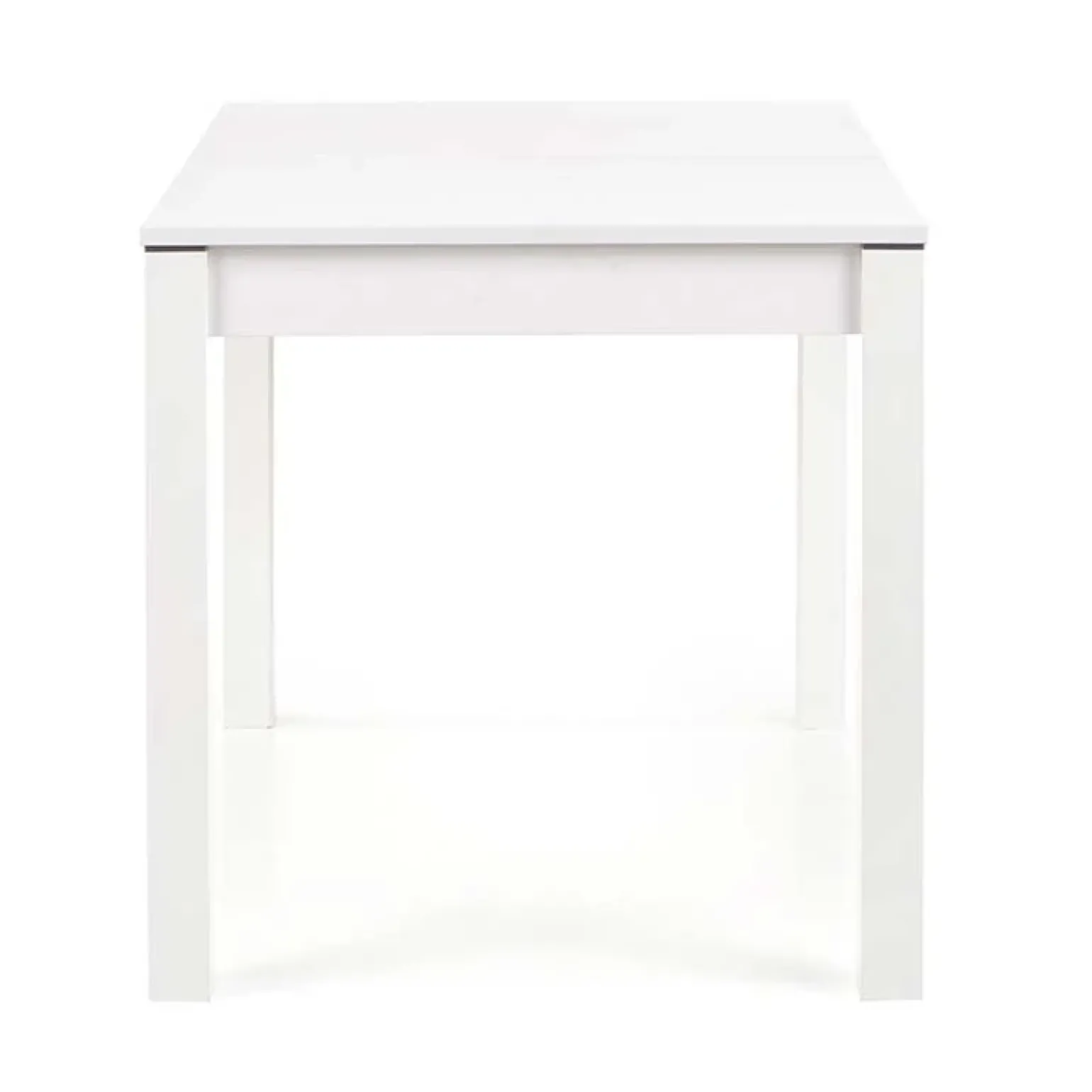 Tavolo 118/158cm allungabile salvaspazio moderno bianco Iceberg