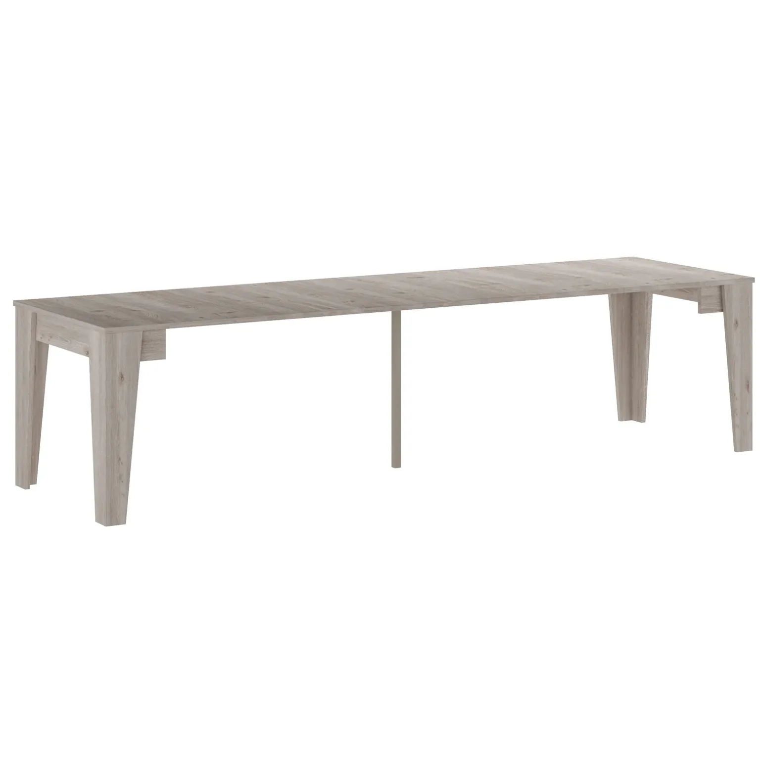Tavolo 54/306cm consolle allungabile rovere scuro Grace Gihome®