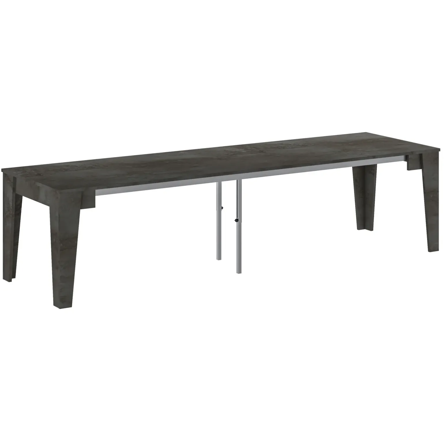 Tavolo 54/306cm consolle allungabile ossido Grace Gihome®