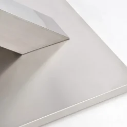 Tavolo 160/220cm in vetro allungabile bianco lucido Iride Gihome®