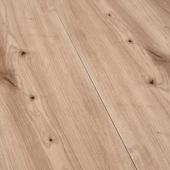 Tavolo 102/142cm rotondo allungabile moderno rovere nero Medina