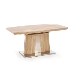 Tavolo da pranzo allungabile moderno 160/220cm rovere sonoma Crono
