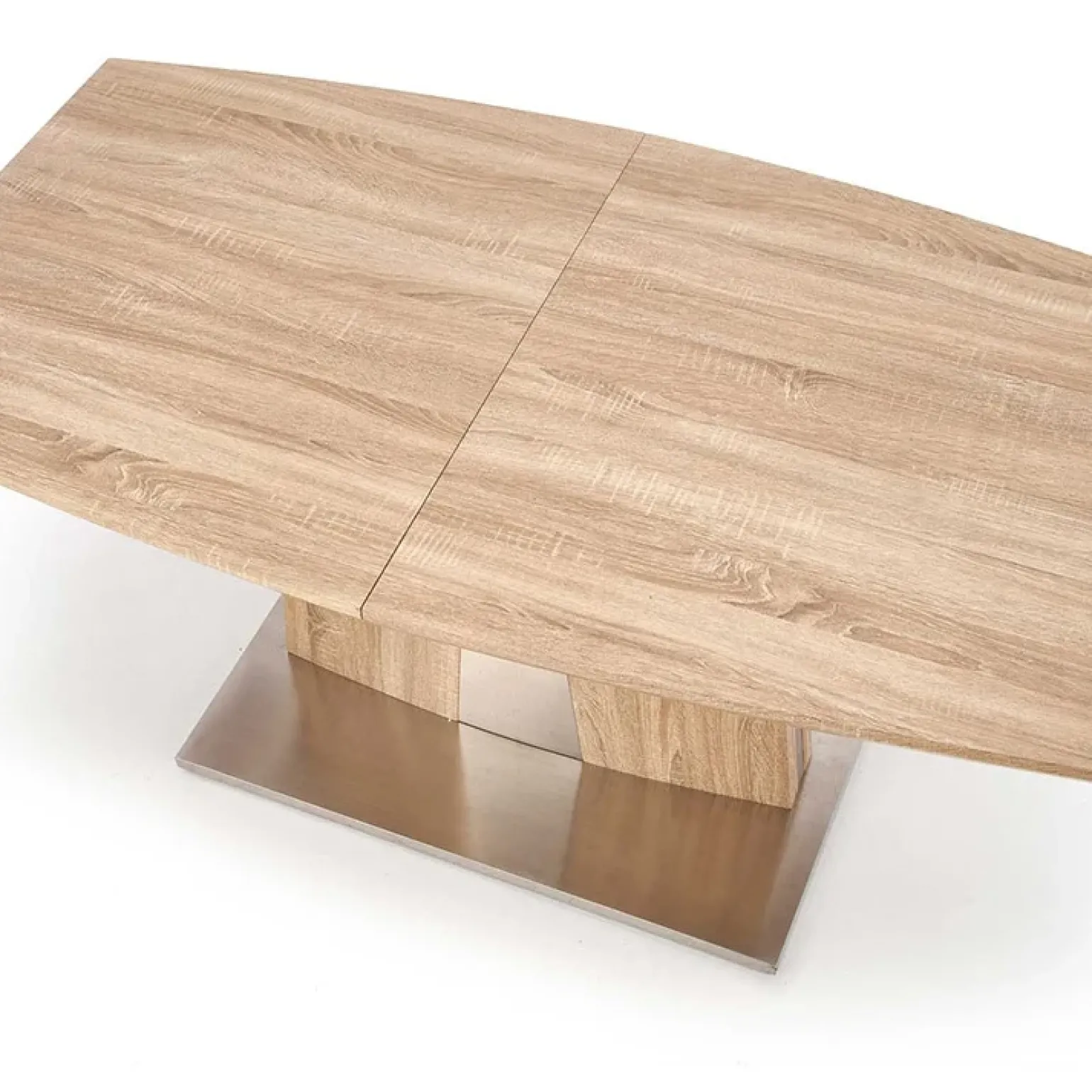 Tavolo da pranzo allungabile moderno 160/220cm rovere sonoma Crono