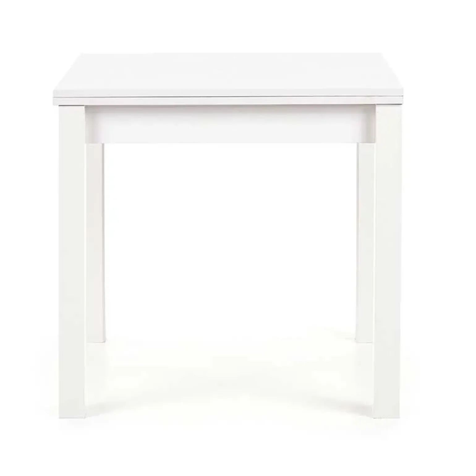 Tavolo da pranzo allungabile moderno 80/160cm bianco Akainu