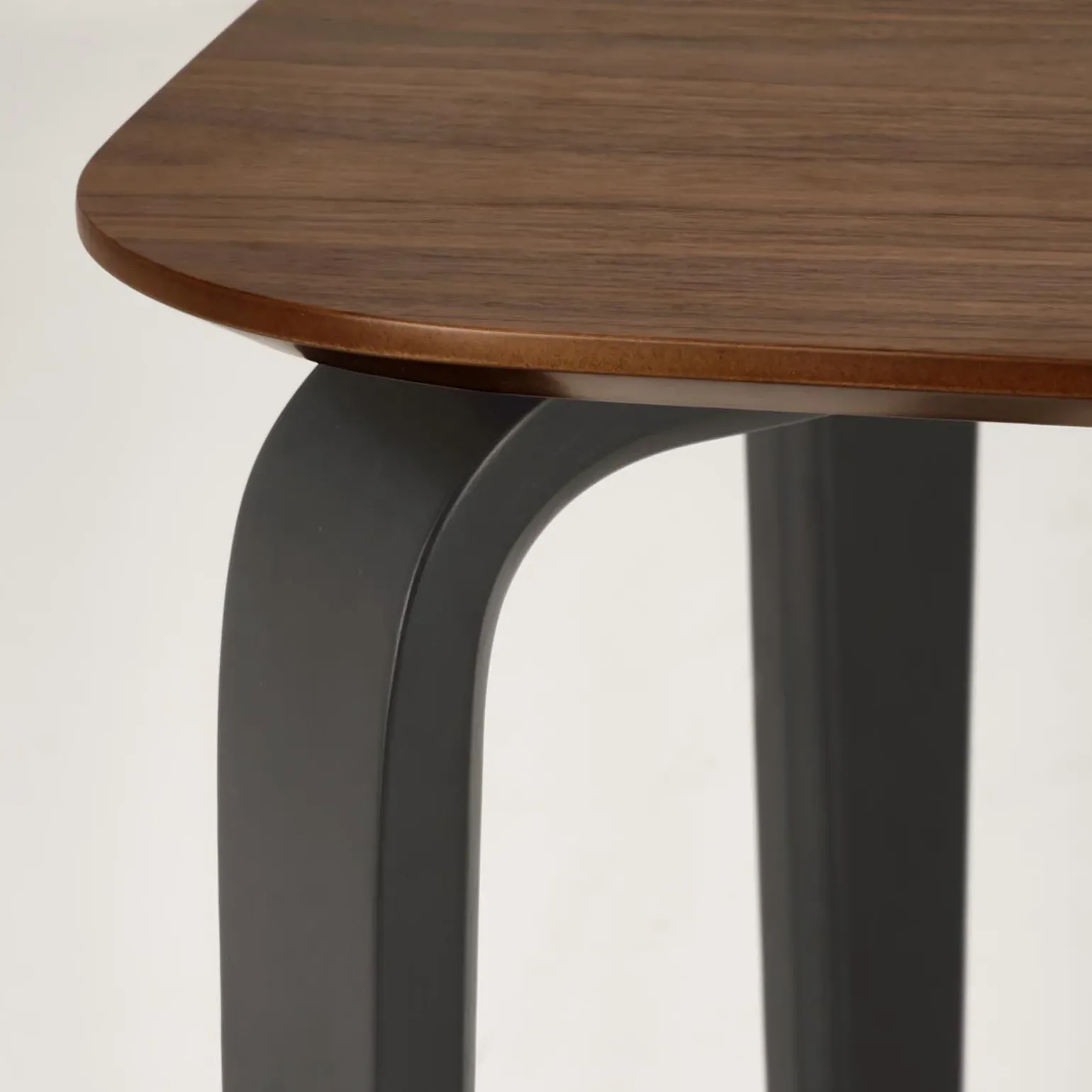 Tavolo da pranzo 169x90cm moderno rovere noce nero Basilia