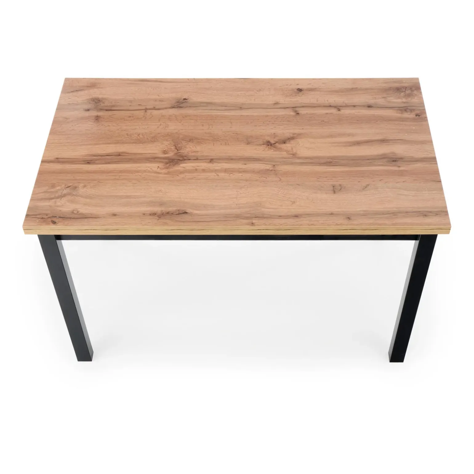 Tavolo 120x68 cm da pranzo moderno rovere nero Wayne
