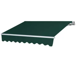 Tenda da sole a bracci unito 300x200cm verde Orsus