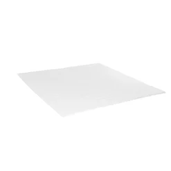 Topper matrimoniale oversize 180x200cm trapuntato imbottito con elastici bianco Corsica