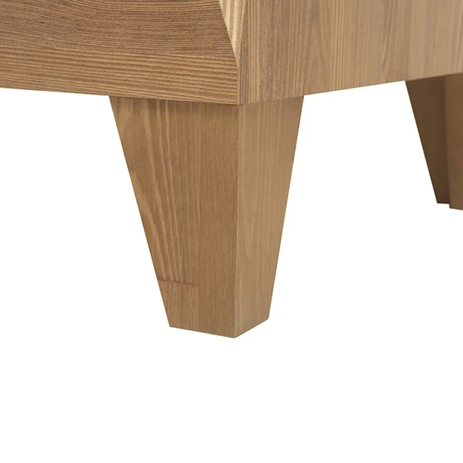 Vetrinetta 72x202h cm 1 anta 3 cassetti rovere scuro Lucca