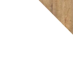 Vetrinetta 62x201h cm 1 anta 2 cassetti bianco rovere Relaxio